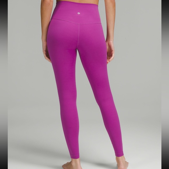 lululemon align leggings size 6 vivid plum 28” EUC - Picture 7 of 7